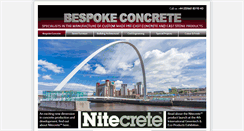 Desktop Screenshot of bespokeconcrete.co.uk